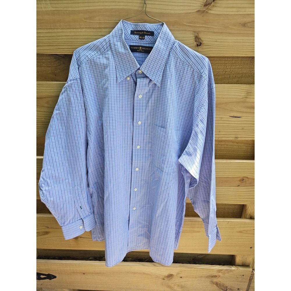 Mens Tommy Hilfigher Long Sleeve Dress Shirt